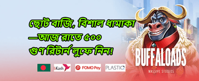 স্পেশাল রিলোড অফার promotion